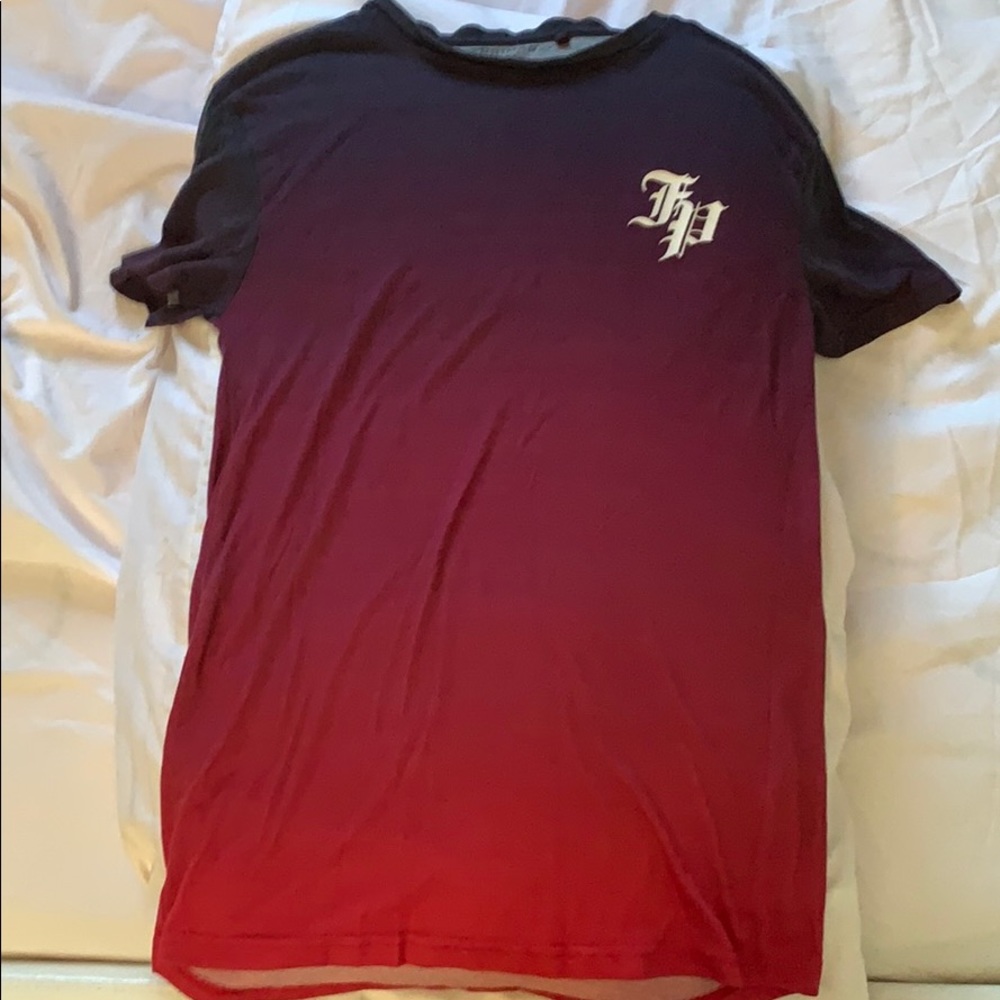 Purple to pink gradient shirt